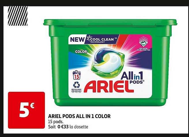 Ariel All-in-1 PODS Color+