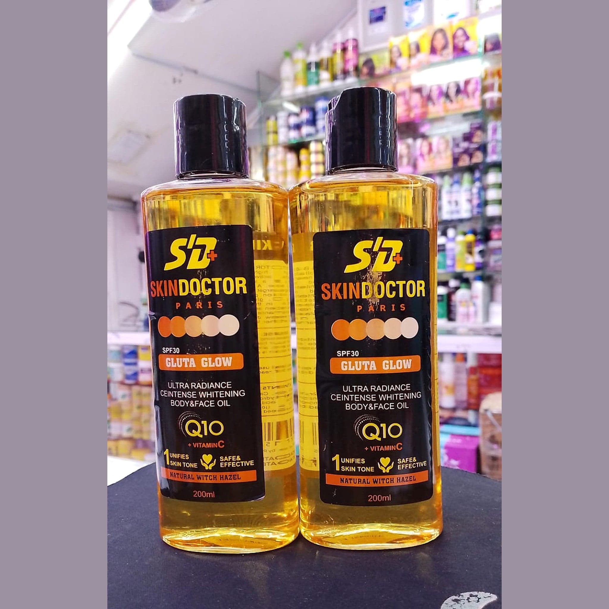 Skin Doctor Paris Gluta Glow Ultra Radiance Body & Face Oil SPF 30